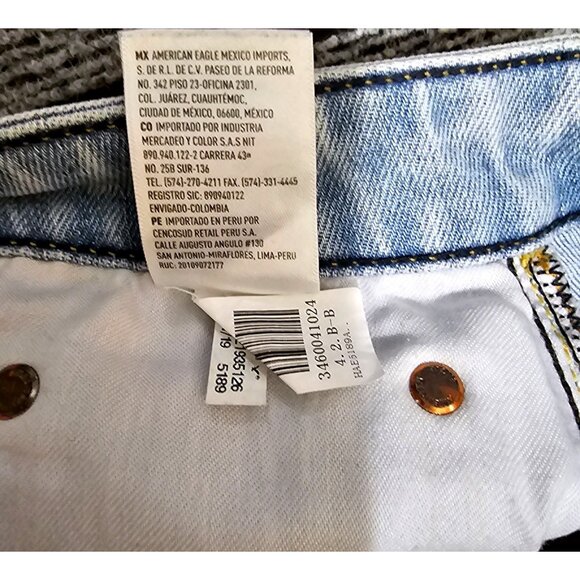 American Eagle Next Level Airflex Light Wash Slim Fit Mens Jeans Size 30 - Picture 8 of 13